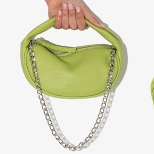 By Far Baby Cush Bag - lime green